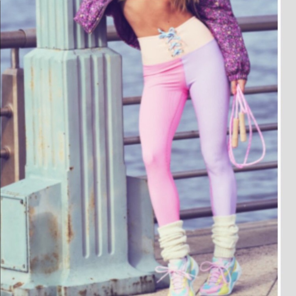 NWT Loveshackfancy Riley Leggings